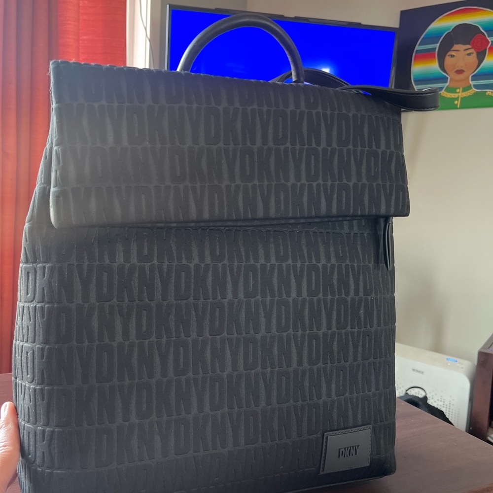 DKNY Black Backpack